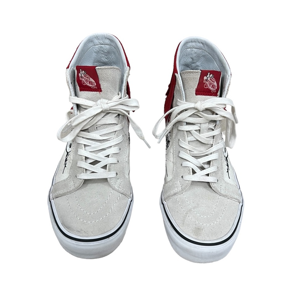 Vans + Peanuts Sk8-Hi Moc dog house unisex trainers Men’s 7.5 Women’s 9 - Picture 2 of 9